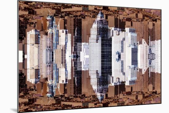 New York City Reflections Series-Philippe Hugonnard-Mounted Photographic Print