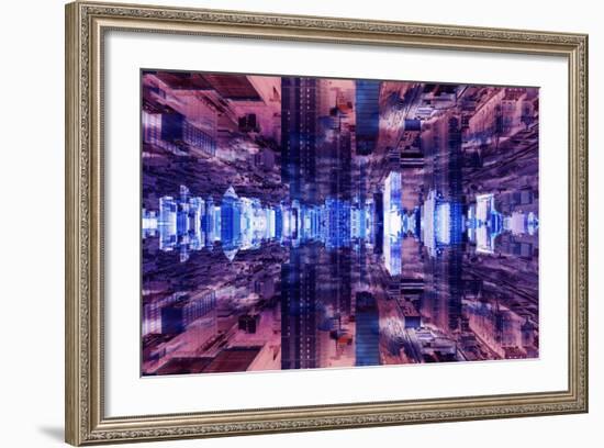 New York City Reflections Series-Philippe Hugonnard-Framed Photographic Print