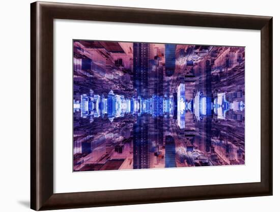 New York City Reflections Series-Philippe Hugonnard-Framed Photographic Print