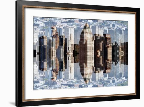 New York City Reflections Series-Philippe Hugonnard-Framed Photographic Print