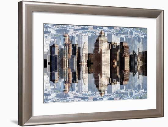 New York City Reflections Series-Philippe Hugonnard-Framed Photographic Print