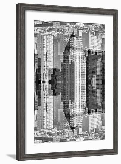 New York City Reflections Series-Philippe Hugonnard-Framed Photographic Print