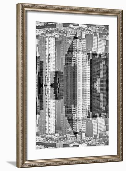 New York City Reflections Series-Philippe Hugonnard-Framed Photographic Print