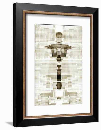 New York City Reflections Series-Philippe Hugonnard-Framed Photographic Print