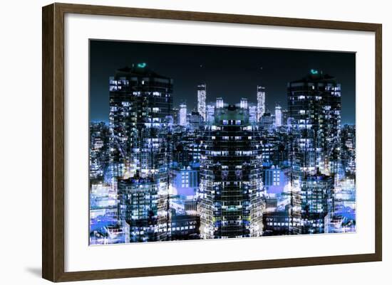 New York City Reflections Series-Philippe Hugonnard-Framed Photographic Print