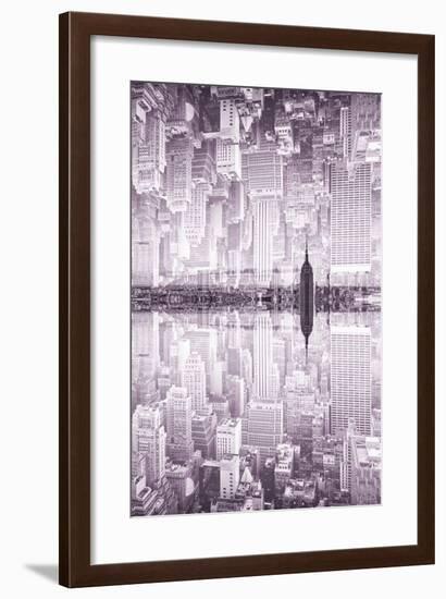 New York City Reflections Series-Philippe Hugonnard-Framed Photographic Print