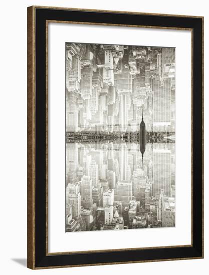 New York City Reflections Series-Philippe Hugonnard-Framed Photographic Print