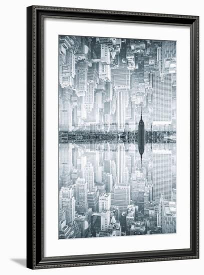 New York City Reflections Series-Philippe Hugonnard-Framed Photographic Print