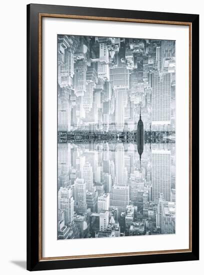 New York City Reflections Series-Philippe Hugonnard-Framed Photographic Print