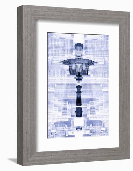 New York City Reflections Series-Philippe Hugonnard-Framed Photographic Print