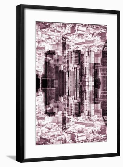 New York City Reflections Series-Philippe Hugonnard-Framed Photographic Print