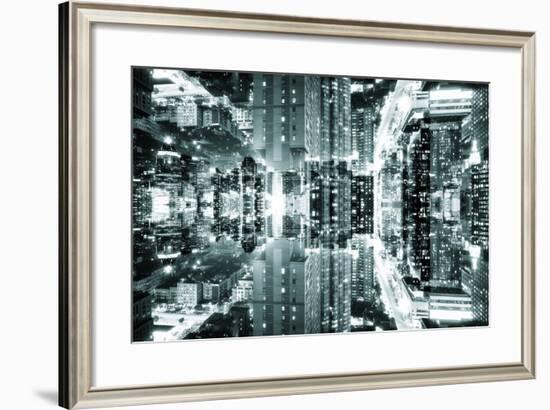 New York City Reflections Series-Philippe Hugonnard-Framed Photographic Print