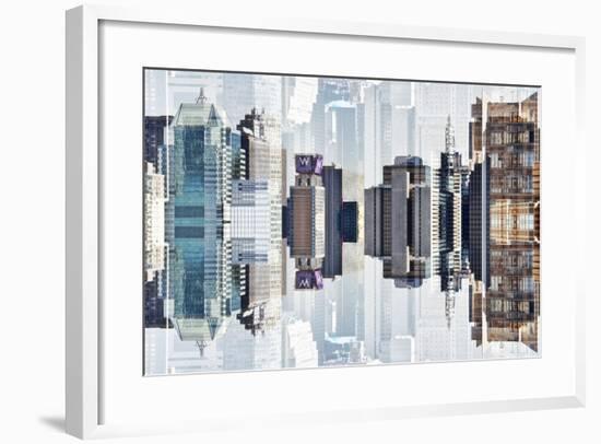 New York City Reflections Series-Philippe Hugonnard-Framed Photographic Print