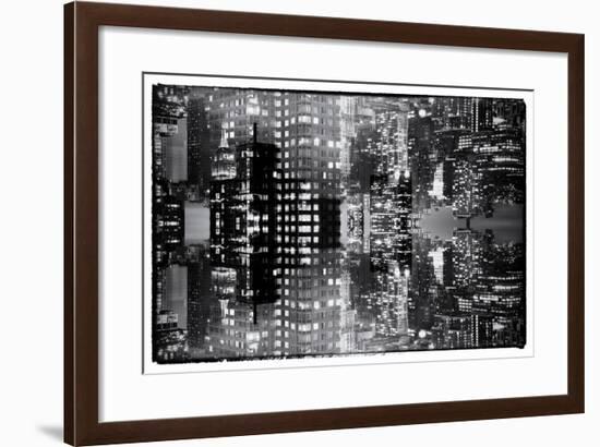 New York City Reflections Series-Philippe Hugonnard-Framed Photographic Print