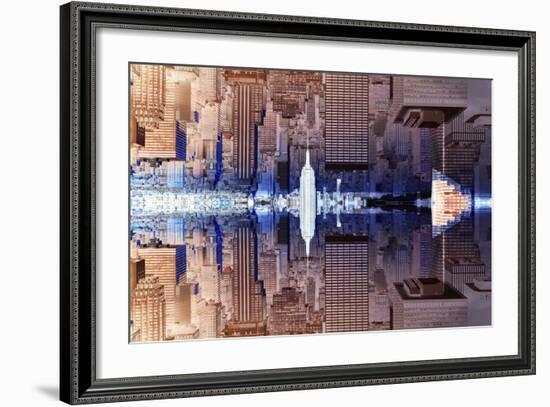 New York City Reflections Series-Philippe Hugonnard-Framed Photographic Print