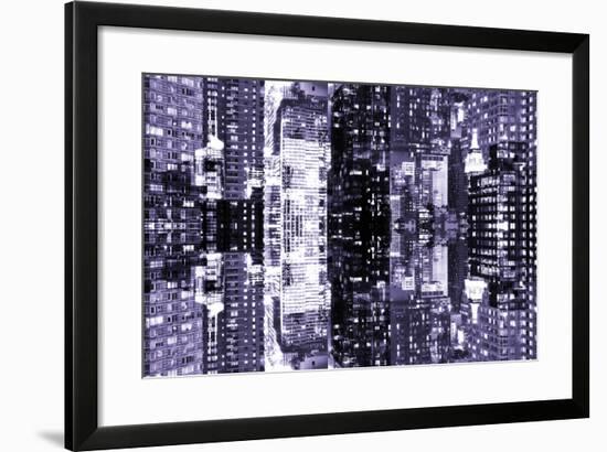 New York City Reflections Series-Philippe Hugonnard-Framed Photographic Print