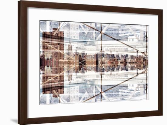 New York City Reflections Series-Philippe Hugonnard-Framed Photographic Print