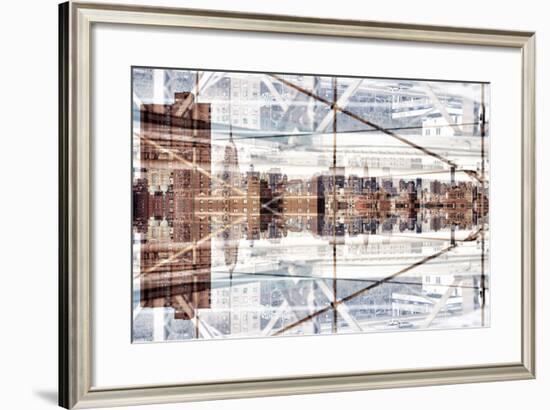 New York City Reflections Series-Philippe Hugonnard-Framed Photographic Print