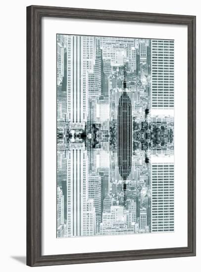 New York City Reflections Series-Philippe Hugonnard-Framed Photographic Print