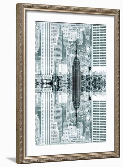 New York City Reflections Series-Philippe Hugonnard-Framed Photographic Print