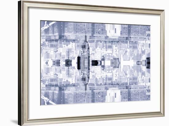 New York City Reflections Series-Philippe Hugonnard-Framed Photographic Print