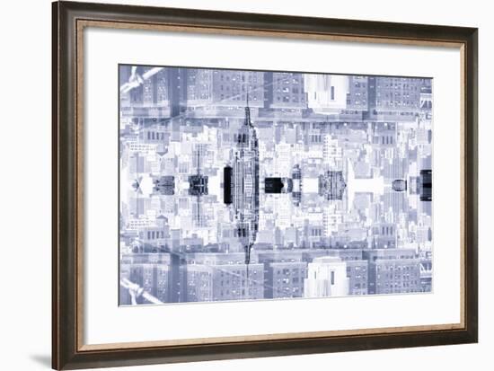 New York City Reflections Series-Philippe Hugonnard-Framed Photographic Print