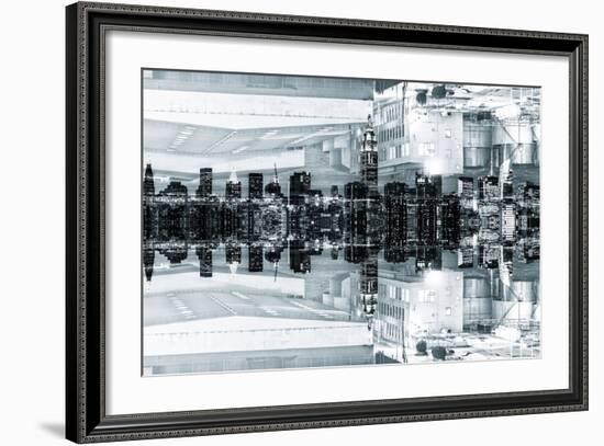 New York City Reflections Series-Philippe Hugonnard-Framed Photographic Print