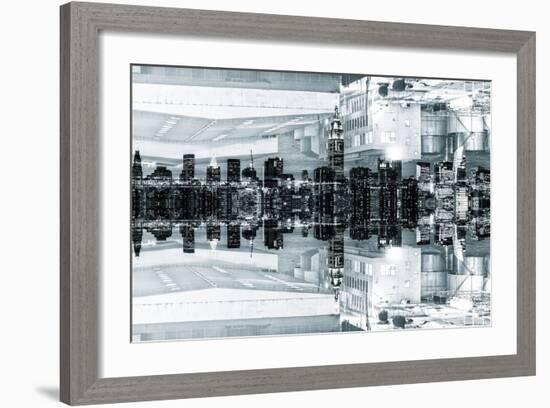 New York City Reflections Series-Philippe Hugonnard-Framed Photographic Print