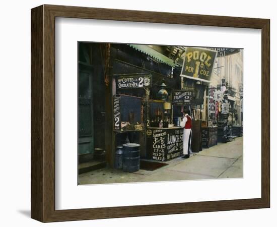 New York City Restaurant-null-Framed Photographic Print