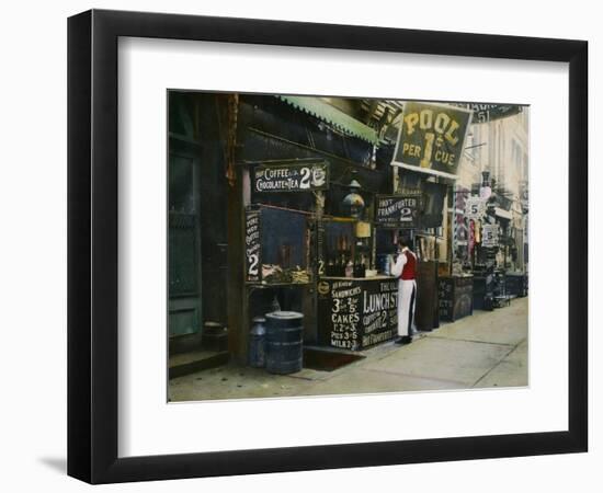 New York City Restaurant-null-Framed Photographic Print