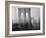 New York City's Brooklyn Bridge During a Bleak Afternoon-Leonard Mccombe-Framed Photographic Print