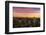NEW YORK CITY - SEPTEMBER 6: New York City Cityscape Birds Eye View at Sunset with Empire State Bui-beboy-Framed Photographic Print