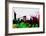 New York City Skyline 2-NaxArt-Framed Art Print