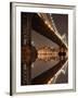 New York City Skyline and Manhattan Bridge at Night-Zigi-Framed Photographic Print