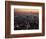 New York City Skyline at Night, NY-Barry Winiker-Framed Photographic Print