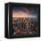 New York City Skyline at Sunset /Newyork-dellm60-Framed Stretched Canvas