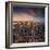 New York City Skyline at Sunset /Newyork-dellm60-Framed Art Print