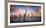 New York City Skyline with Urban Skyscrapers at Sunset, USA-Beatrice Preve-Framed Photographic Print