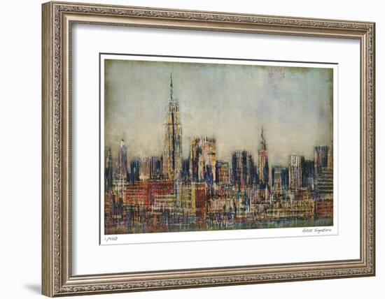 New York City Skyline-Joel Holsinger-Framed Giclee Print