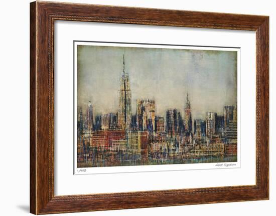 New York City Skyline-Joel Holsinger-Framed Giclee Print