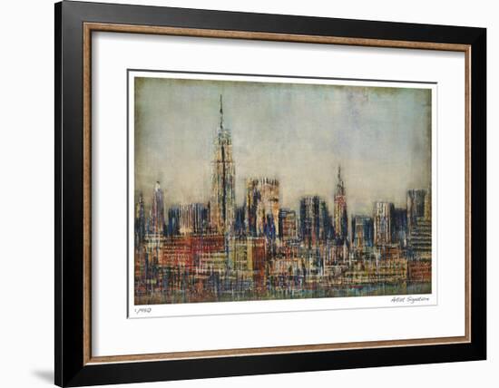 New York City Skyline-Joel Holsinger-Framed Giclee Print