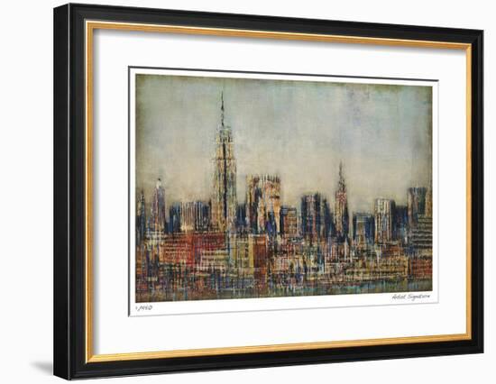 New York City Skyline-Joel Holsinger-Framed Giclee Print