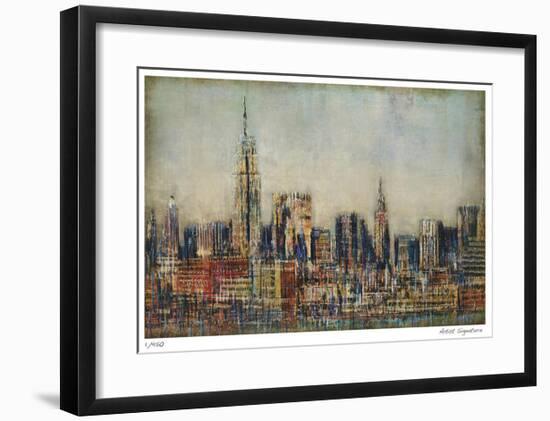 New York City Skyline-Joel Holsinger-Framed Giclee Print
