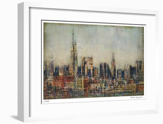 New York City Skyline-Joel Holsinger-Framed Giclee Print