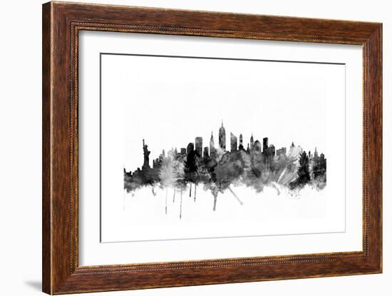 New York City Skyline-Michael Tompsett-Framed Art Print