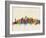 New York City Skyline-Michael Tompsett-Framed Art Print