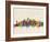 New York City Skyline-Michael Tompsett-Framed Art Print