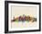 New York City Skyline-Michael Tompsett-Framed Art Print