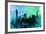 New York City Skyline-NaxArt-Framed Art Print