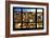 New York City View from the Window-Philippe Hugonnard-Framed Giclee Print